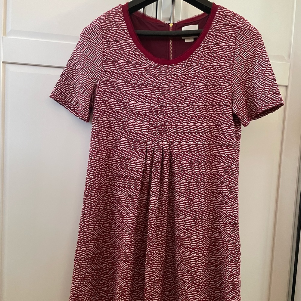 Anthropologie Maeve red dress size large